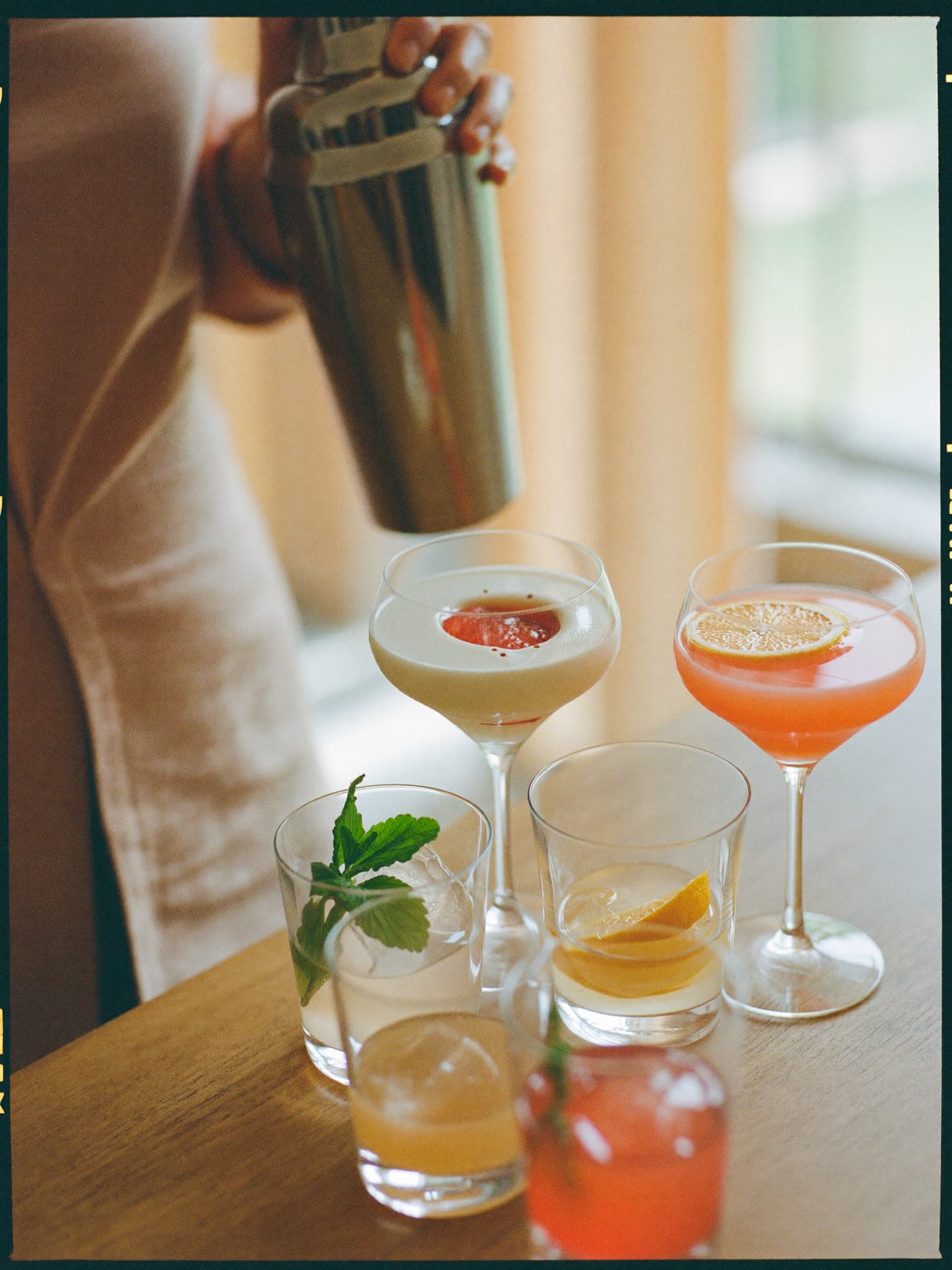 Cocktail workshop, zelf shaken en proeven